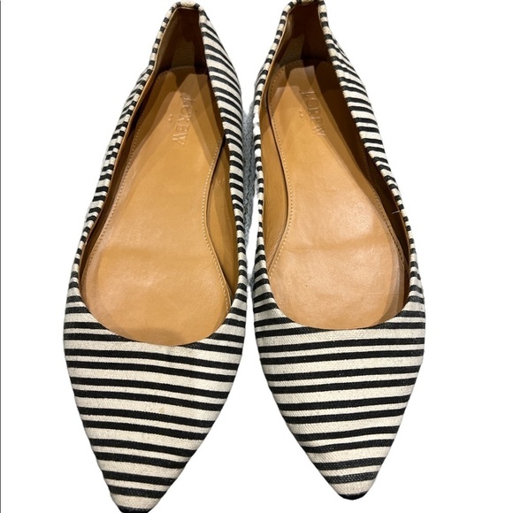 J Crew Ballet slippers SZ 8.5 - Picture 1 of 7